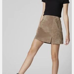 BlankNYC Leather Mini Skirt